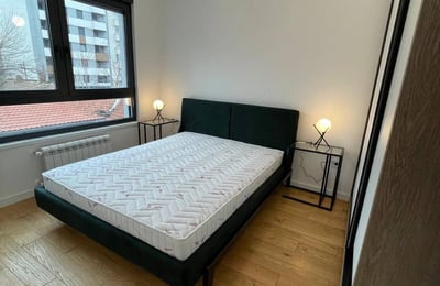 Miete einer stilvollen 2-Zimmer-Wohnung, 50 m², Vračar, Belgrad, Serbien